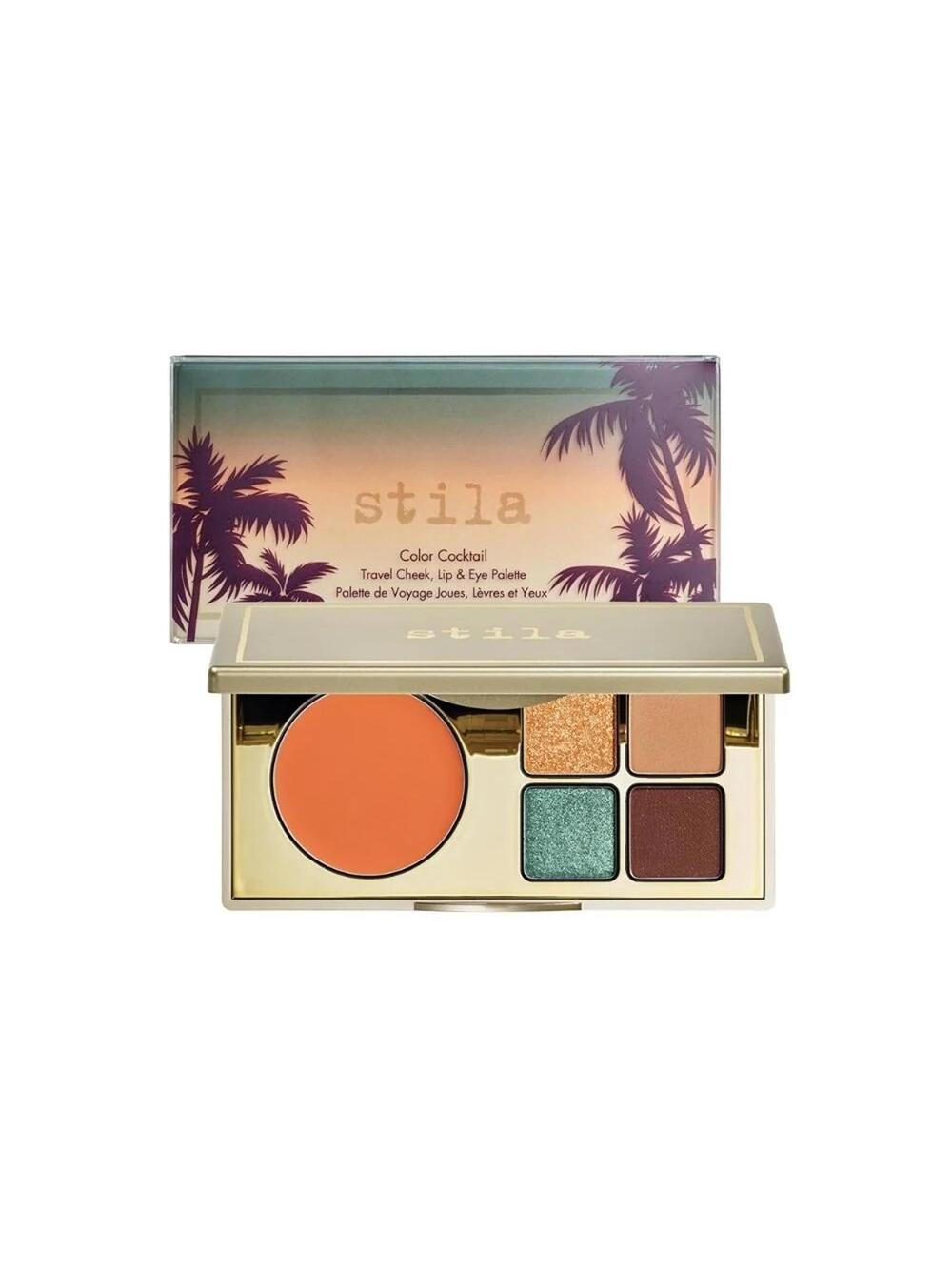Tequila Sunrise Stila‎ Color Cocktail Travel Cheek, Lip & Eye Palette NIB